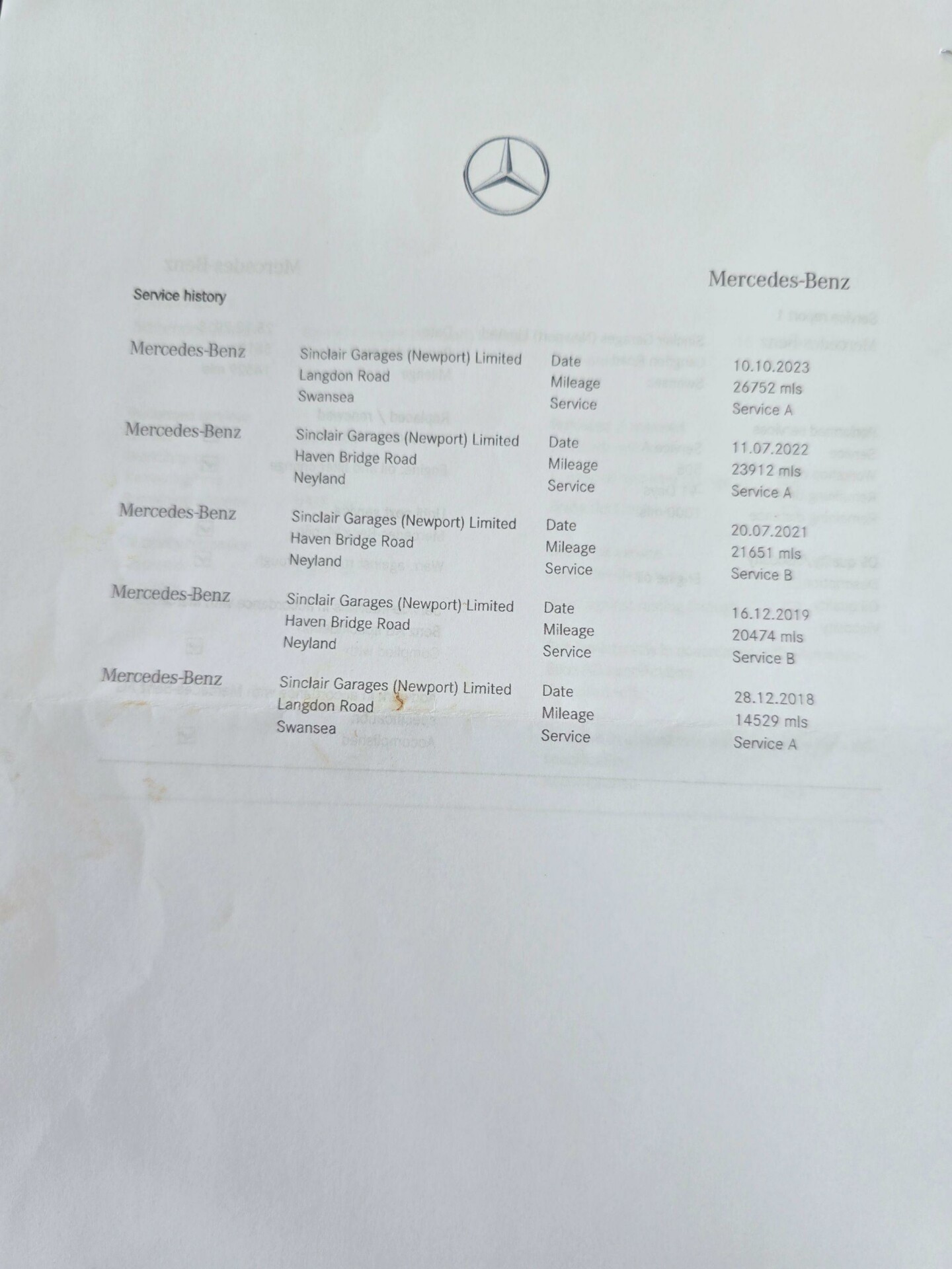 Mercedes Benz SLC