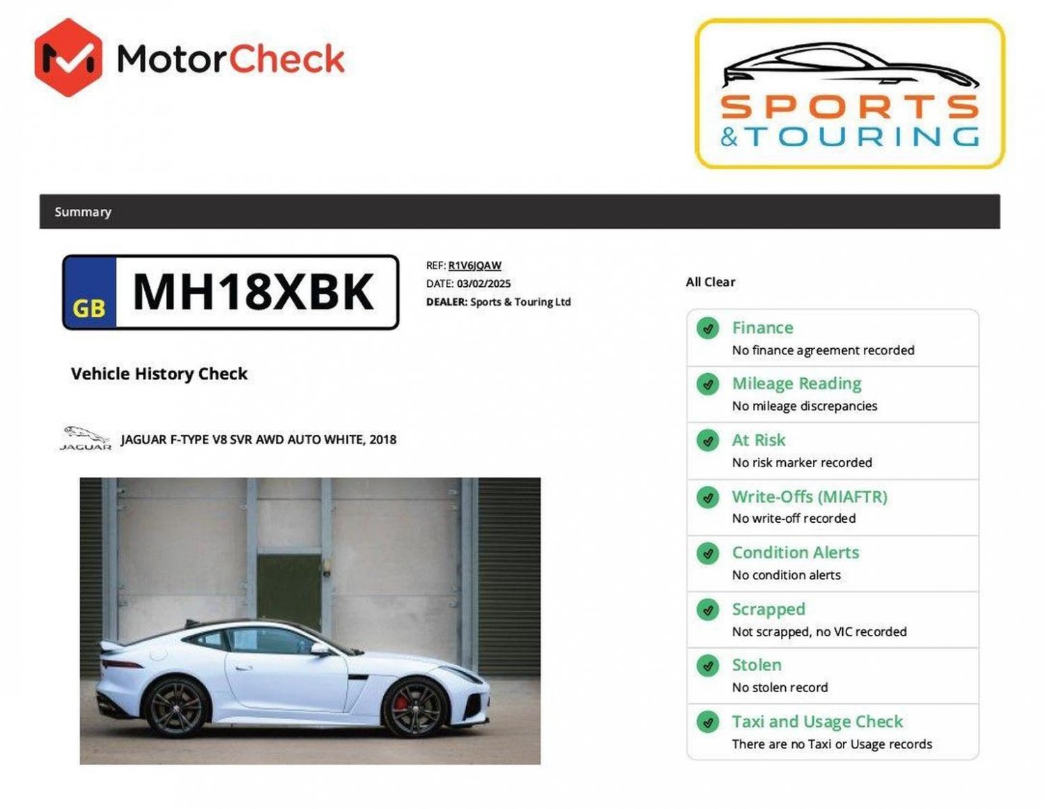 Jaguar F Type