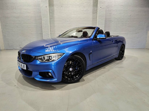 BMW 4 Series  2.0 420d M Sport Convertible 2dr Diesel Auto Euro 