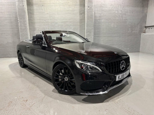 Mercedes-Benz C-Class C300 2.0 C300 AMG Line (Premium Plus) Cabriolet 2dr Pet 