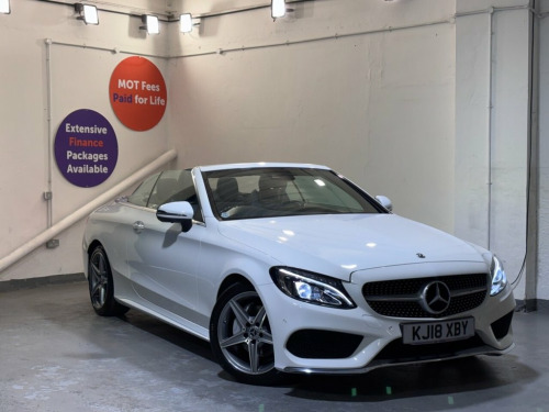 Mercedes-Benz C-Class  2.1 C220d AMG Line Cabriolet 2dr Diesel G-Tronic+ 