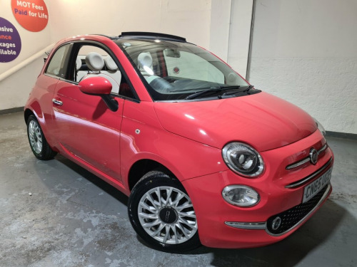 Fiat 500C  1.2 ECO Lounge Convertible 2dr Petrol Manual Euro 