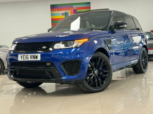 Land Rover Range Rover Sport  5.0 V8 SVR 5d 543 BHP