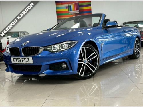 BMW 4 Series  2.0 420i M Sport Convertible 2dr Petrol Auto Euro 