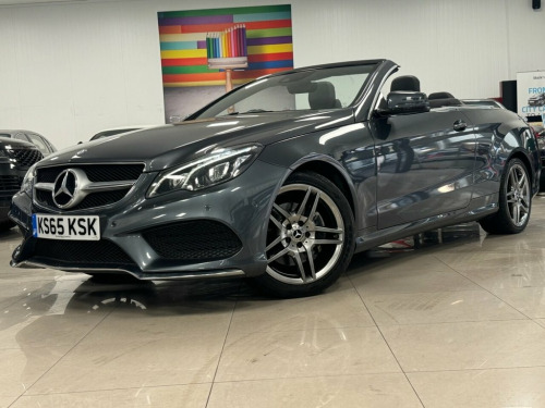 Mercedes-Benz E-Class E220 2.1 E220 BlueTEC AMG Line Cabriolet 2dr Diesel G-T