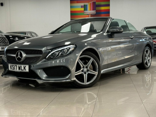 Mercedes-Benz C-Class  2.1 C220d AMG Line (Premium Plus) Cabriolet 2dr Di