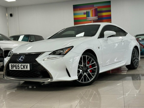 Lexus RC  2.5 300h F Sport Coupe 2dr Petrol Hybrid CVT Euro 
