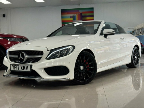 Mercedes-Benz C-Class  2.1 C220d AMG Line (Premium Plus) Cabriolet 2dr Di