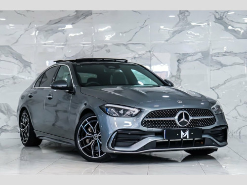 Mercedes-Benz C-Class  2.0 C 300 AMG LINE PREMIUM PLUS MHEV 4d 255 BHP JU