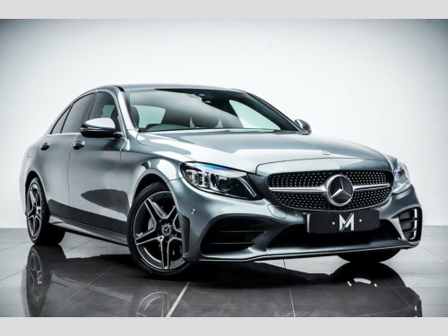 Mercedes-Benz C-Class C200 1.5 C200 MHEV EQ Boost AMG Line (Premium) Saloon 4