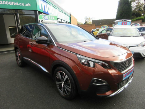 Peugeot 3008 Crossover  1.5 BLUEHDI S/S GT LINE 5d 129 BHP