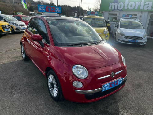 Fiat 500  1.2 LOUNGE 3d 69 BHP **IDEAL FIREST CAR **..01543 