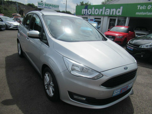 Ford C-MAX  1.0 ZETEC 5d 124 BHP ONLY 42,465 MILES FROM NEW!!