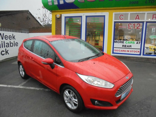 Ford Fiesta  1.2 ZETEC 3d 81 BHP * CALL 01543 877320**6 MONTHS 