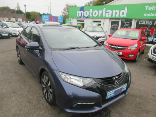 Honda Civic  1.8 I-VTEC SE PLUS-T 5d 140 BHP