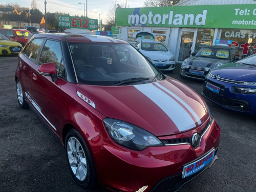 MG MG3  1.5 VTi-TECH 3Form Sport Hatchback 5dr Petrol Manu