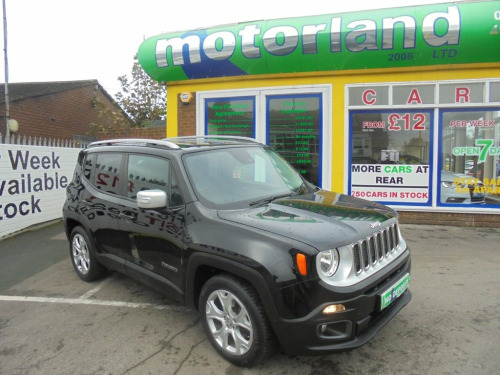 Jeep Renegade  1.4T MultiAirII Limited SUV 5dr Petrol DDCT Euro 6