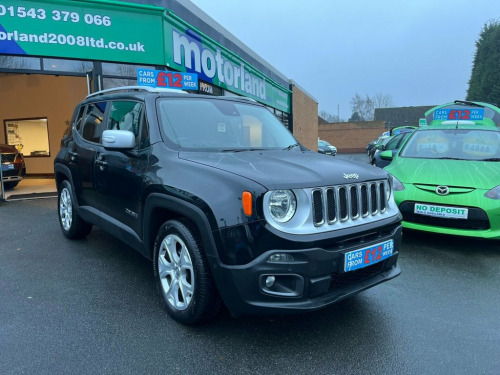 Jeep Renegade  1.4T MultiAirII Limited SUV 5dr Petrol DDCT Euro 6