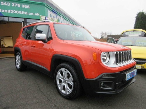 Jeep Renegade  1.6 MultiJetII Limited SUV 5dr Diesel Manual Euro 