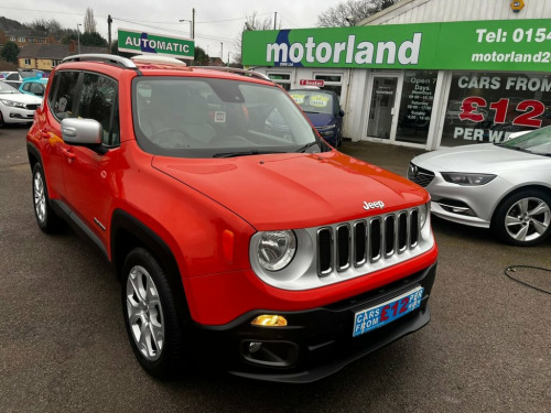 Jeep Renegade  1.4T MultiAirII Limited SUV 5dr Petrol DDCT Euro 6