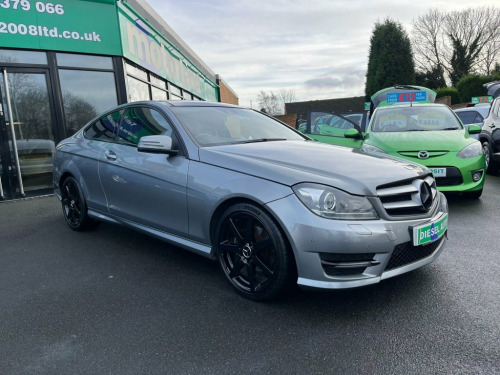 Mercedes-Benz C-Class C250 2.1 C250 CDI BlueEfficiency AMG Sport Coupe 2dr Di