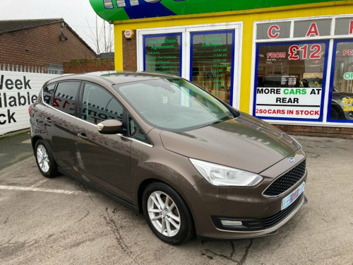 Ford C-MAX  1.5 ZETEC TDCI 5d 118 BHP ** 01543 379066** JUST A