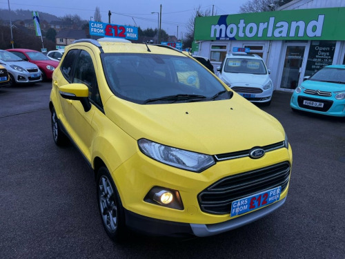 Ford EcoSport  1.0T EcoBoost Titanium SUV 5dr Petrol Manual 2WD E