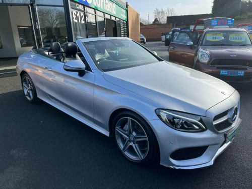 Mercedes-Benz C-Class  2.1 C220d AMG Line Cabriolet 2dr Diesel G-Tronic+ 