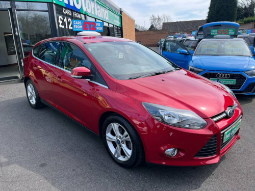 Ford Focus  1.0T EcoBoost Zetec Hatchback 5dr Petrol Manual Eu