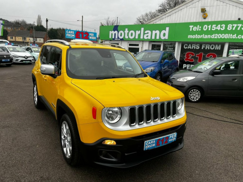 Jeep Renegade  1.6 MultiJetII Limited SUV 5dr Diesel Manual Euro 