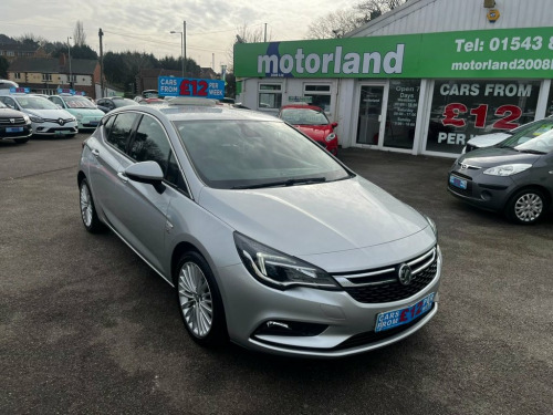 Vauxhall Astra  1.4i Turbo Elite Nav Hatchback 5dr Petrol Manual E