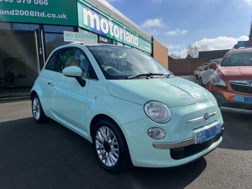 Fiat 500  1.2 Lounge Hatchback 3dr Petrol Manual Euro 6 (s/s