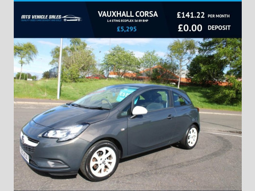 Vauxhall Corsa  1.4 STING ECOFLEX 2014,?35 Road Tax,55mpg,Bluetoot
