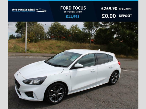 Ford Focus  1.0 ST-LINE 2019,Sat Nav,Bluetooth,Cruise,Apple Ca