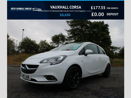 Vauxhall Corsa  1.4 SRI ECOFLEX 2017,Bluetooth,DAB,Cruise,Air Con,