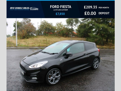 Ford Fiesta  1.0 ST-LINE 2018,Bluetooth,DAB,Air Con,Cruise,65mp