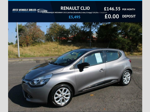 Renault Clio  1.1 DYNAMIQUE MEDIANAV 2015,Sat Nav,Bluetooth,Crui