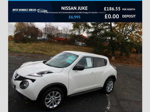 Nissan Juke  1.5 dCi N-Connecta 2017,Sat Nav,Reverse Cam.DAB,70