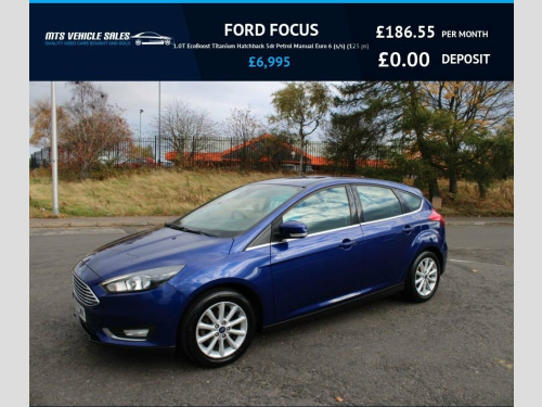 Ford Focus  1.0T EcoBoost Titanium Hatchback 5dr Petrol Manual