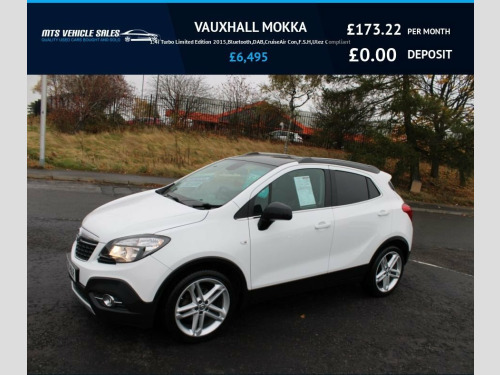 Vauxhall Mokka  1.4i Turbo Limited Edition 2015,Bluetooth,DAB,Crui