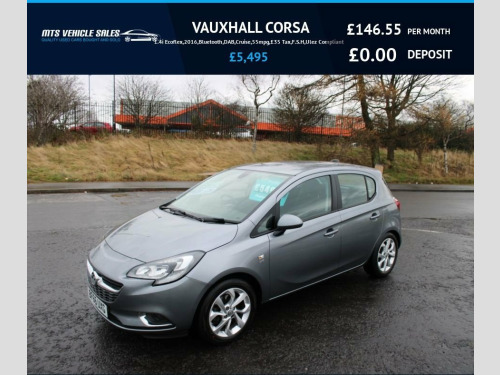 Vauxhall Corsa  1.4i Ecoflex,2016,Bluetooth,DAB,Cruise,55mpg,?35 T