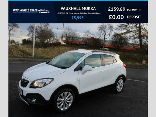 Vauxhall Mokka  1.6i SE 2015,Leather,Bluetooth,DAB,Parking Sensors