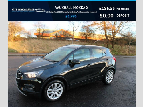 Vauxhall Mokka X  1.6i Design Nav,2018,Bluetooth,DAB,Cruise,Park Sen