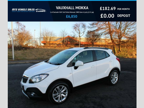 Vauxhall Mokka  1.6i Exclusiv 2016,Bluetooth,DAB,Cruise,Park Senso