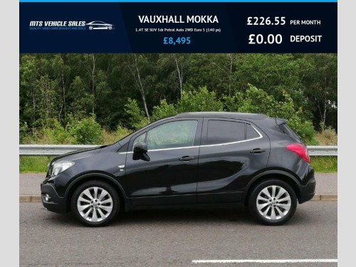 Vauxhall Mokka  1.4T SE SUV 5dr Petrol Auto 2WD Euro 5 (140 ps)