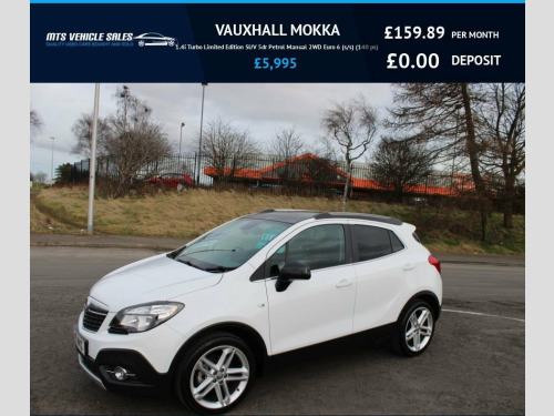 Vauxhall Mokka  1.4i Turbo Limited Edition 2015,Bluetooth,DAB,Crui