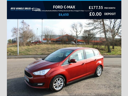 Ford C-MAX  1.0T Zetec 2016,Bluetooth,DAB,Rear Parking Sensors