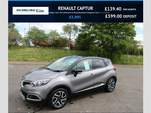 Renault Captur  1.5 dCi  Dynamique S Nav 2015,Diamond Cut Alloys,B