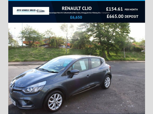 Renault Clio  1.2 16V Dynamique Nav2017,Bluetooth,DAB,Cruise,50m
