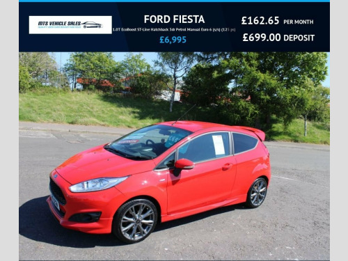 Ford Fiesta  1.0T EcoBoost ST-Line Hatchback 3dr Petrol Manual 